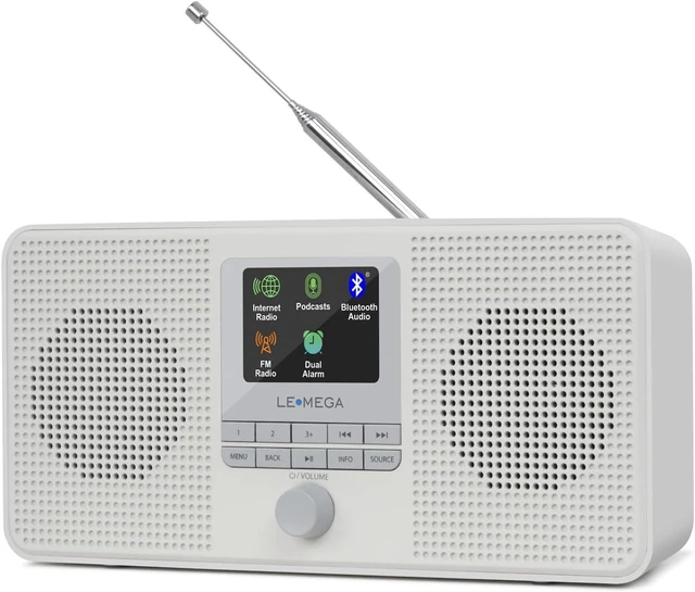 Main image of IR4S Internet Radio Spotify, Podcasts, Bluetooth & FM, Stone Grey