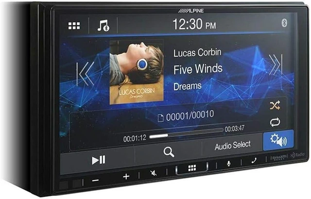 Alt view image 4 of 7 - iLX-407 Shallow-Chassis 7-Inch Multimedia Receiver with CarPlay & Android Auto