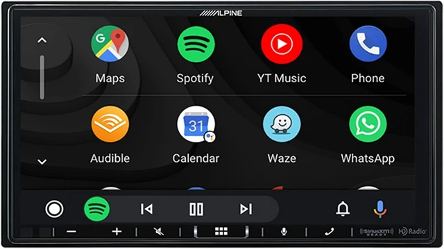 Alt view image 5 of 7 - iLX-407 Shallow-Chassis 7-Inch Multimedia Receiver with CarPlay & Android Auto