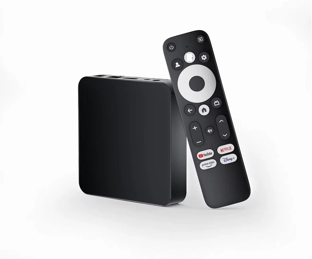 Alt view image 2 of 7 - Dcolor GD2 Android-Certified 4K TV Streamer Media Player Box Voice Assistant Remote, Chromecast Built-in, Smart Home Control, Netflix, Prime Video, HDR10, Dolby Audio, 32GB