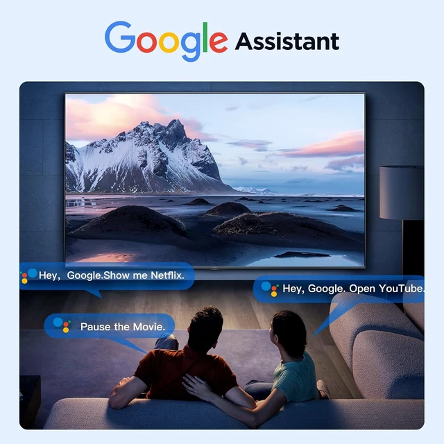 Alt view image 7 of 7 - KP1 Google-Certified Android TV Box 4K Streaming, 2GB RAM 16GB ROM, Voice Search, Chromecast Built-in, Dolby Audio, WiFi 5 Bluetooth 5.0 (White)