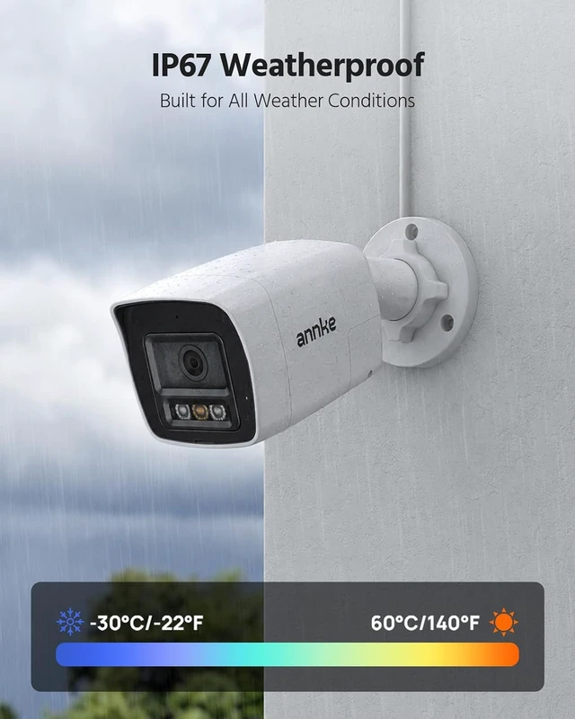 Alt view image 7 of 7 - 16-Channel 4K PoE Security Camera System Two-Way Audio, 4TB HDD