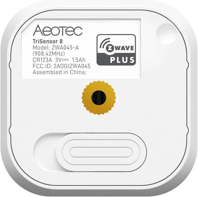 Alt view image 6 of 6 - TriSensor 8 800 Series Z-Wave Motion, Temperature & Light Sensor, 3-in-1 Security System for SmartThings, Long Range