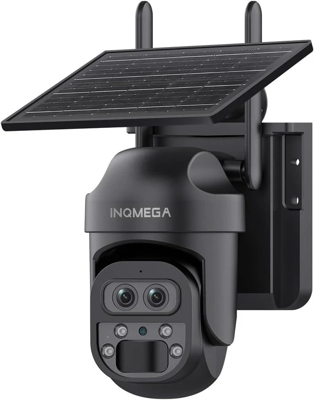 Main image of 6MP Dual-Lens Solar Camera 12X Zoom, 2.4GHz WiFi, 360° PTZ, Ubox App