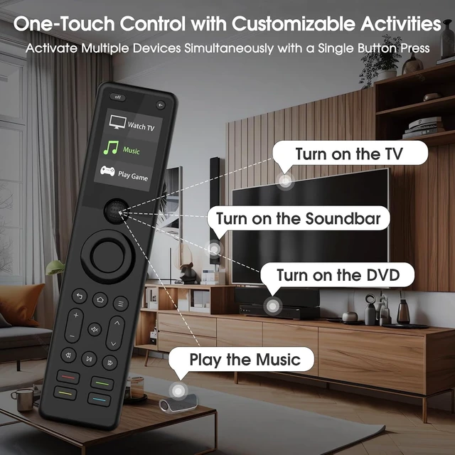 Alt view image 3 of 7 - X1S Universal Remote with Hub & Custom APP