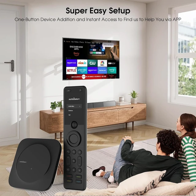 Alt view image 7 of 7 - X1S Universal Remote with Powerful Hub & Custom APP