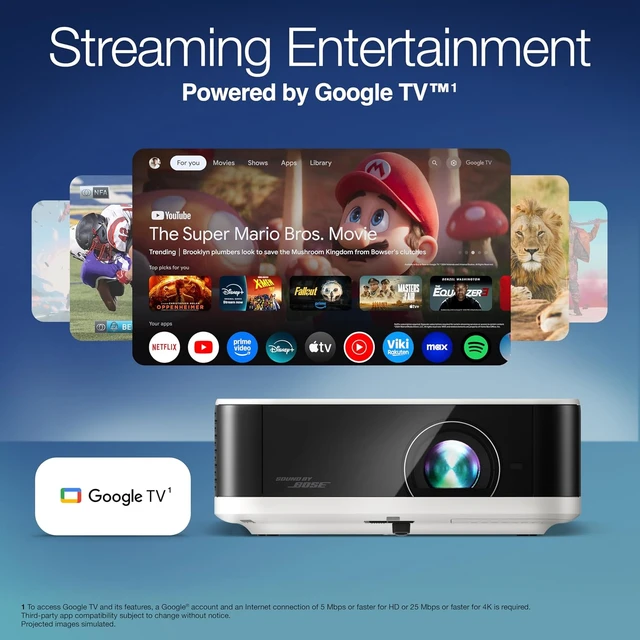 Alt view image 5 of 7 - Lifestudio Pop Full HD Personal Lifestyle Projector
