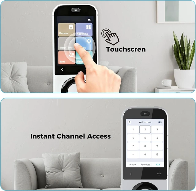 Alt view image 5 of 6 - X2 Universal Remote (Remote Only, No Hub, No Charging Dock)