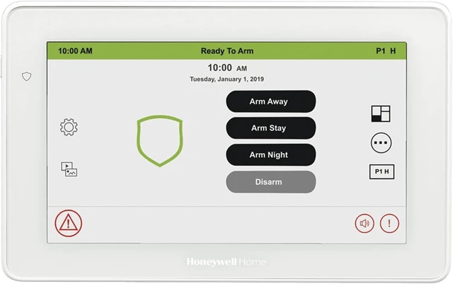 Main image of Intrusion 6290W Touch Center, 7" Color Wireless Touchscreen Keypad Alarm Control
