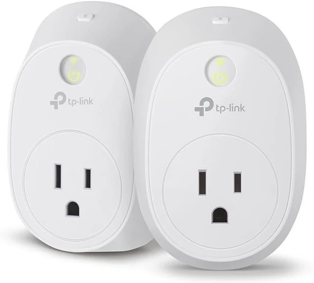 Main image of TP-Link WiFi Plug with Energy Monitoring No Hub Required, Works w/ Alexa & Google (HS110KIT)