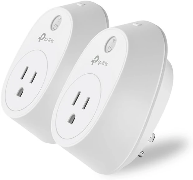 Alt view image 2 of 6 - TP-Link WiFi Plug with Energy Monitoring No Hub Required, Works w/ Alexa & Google (HS110KIT)