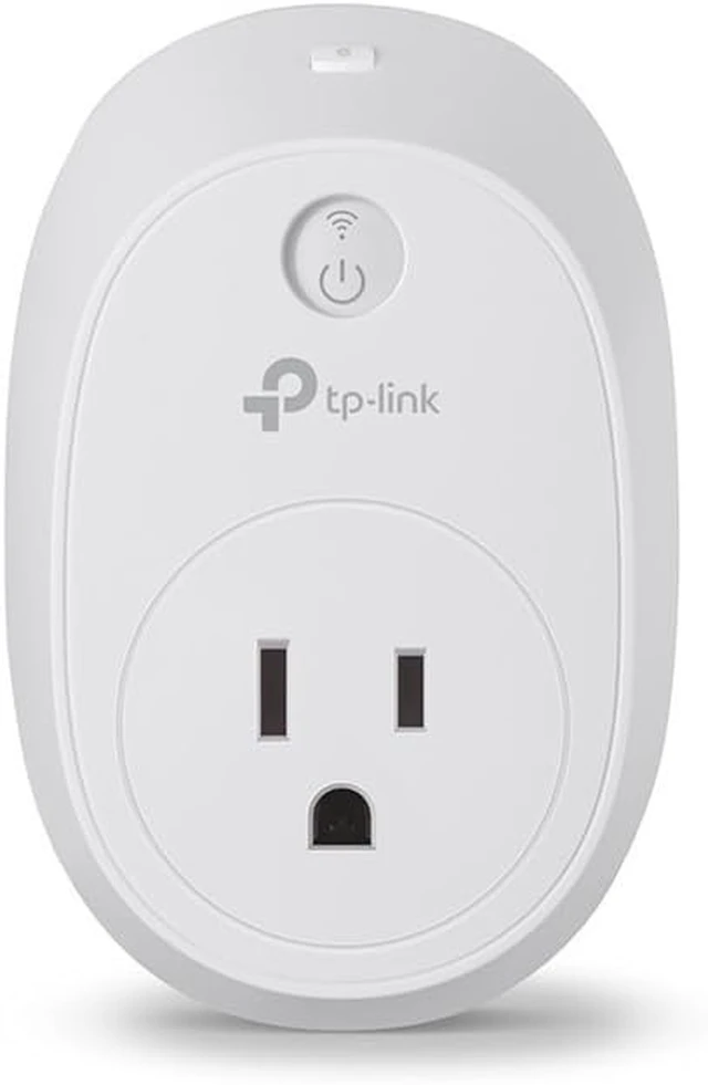 Alt view image 3 of 6 - TP-Link WiFi Plug with Energy Monitoring No Hub Required, Works w/ Alexa & Google (HS110KIT)