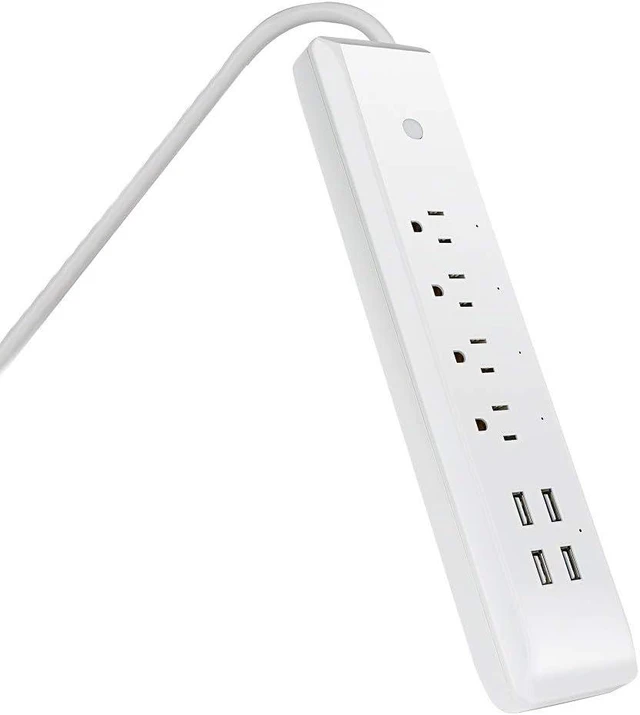Alt view image 2 of 7 - WiFi Power Strip with USB