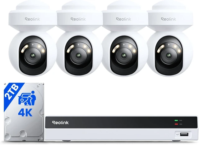 Main image of 8CH 4K Security Camera System with PT Auto-Tracking, RLK8-800PT4