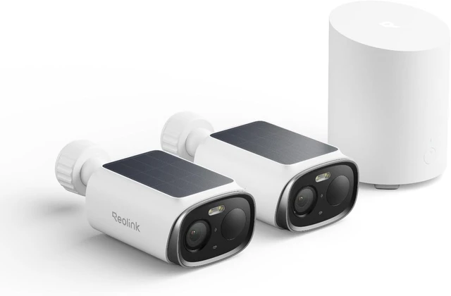 Main image of 3K Security Cameras Wireless Outdoor, WiFi 6 AI Detection, 2-Cam Kit