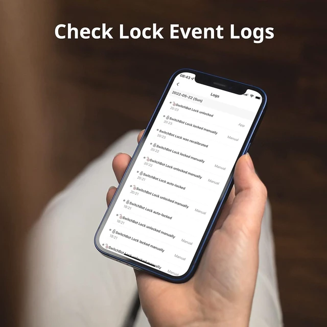 Alt view image 5 of 7 - Smart Keypad Touch for Lock, Fingerprint Keyless Home Entry, IP65 Waterproof, Supports Virtual Passwords (Only Works for SwitchBot)