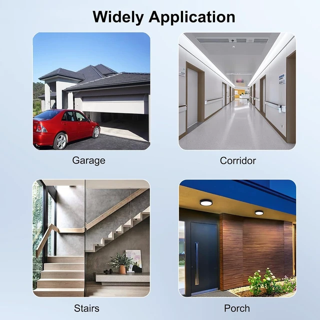 Alt view image 7 of 7 - WiFi Smart Motion Sensor for Home Security, Wireless Motion Detector with App Remote Monitor, Voice Command Compatible with Alexa, 4 Pack