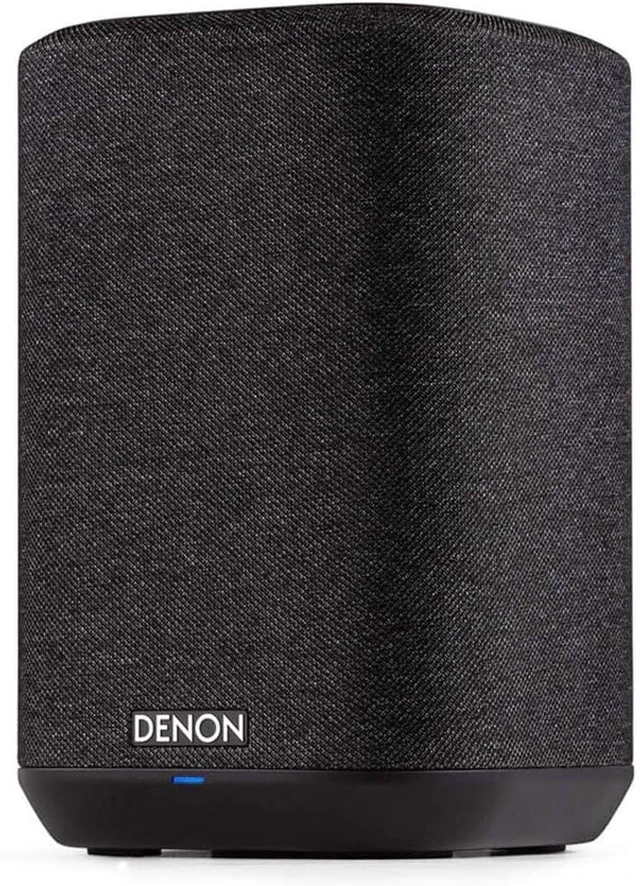 Alt view image 4 of 7 - Home 150 Wireless Smart Speaker Compact Design, Wi-Fi & Bluetooth, HEOS & Alexa Built-in, Siri & AirPlay 2, Spotify Connect, Multi-Room Support, Black