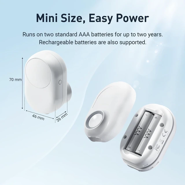 Alt view image 2 of 7 - LWR02 5-in-1 Presence Sensor with PIR + mmWave Radar, Matter Over Thread