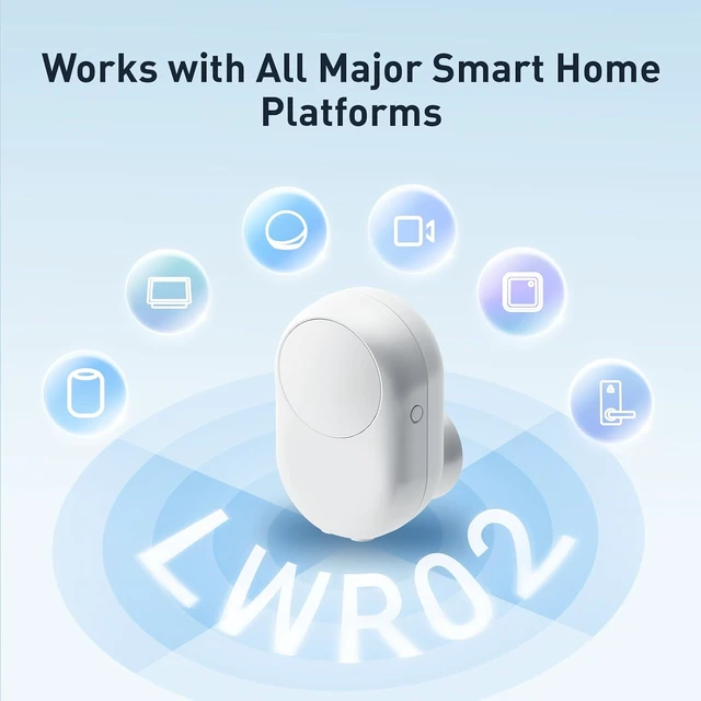 Alt view image 4 of 7 - LWR02 5-in-1 Presence Sensor with PIR + mmWave Radar, Matter Over Thread