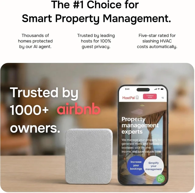 Alt view image 4 of 7 - Layla Smart Home Agent, 9-in-1 Smart Sensor & Air Quality Monitor (CO2, bVOC, Humidity)