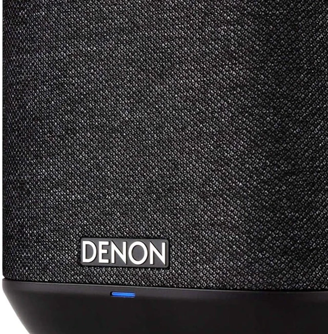 Alt view image 6 of 7 - Home 150 Wireless Smart Speaker Compact Design, Wi-Fi & Bluetooth, HEOS & Alexa Built-in, Siri & AirPlay 2, Spotify Connect, Multi-Room Support, Black