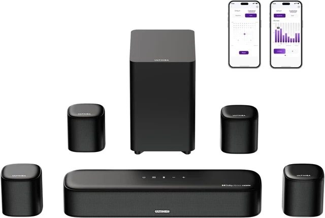 Main image of 7.1ch Surround Sound System for TV with Dolby Atmos, Aura A60 Pro