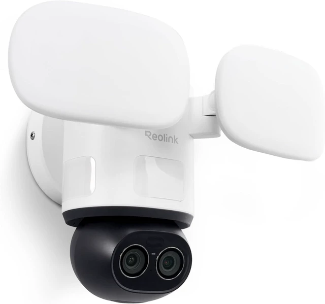 Main image of TrackFlex 4K 360° PTZ Dual-Lens Floodlight Camera, WiFi