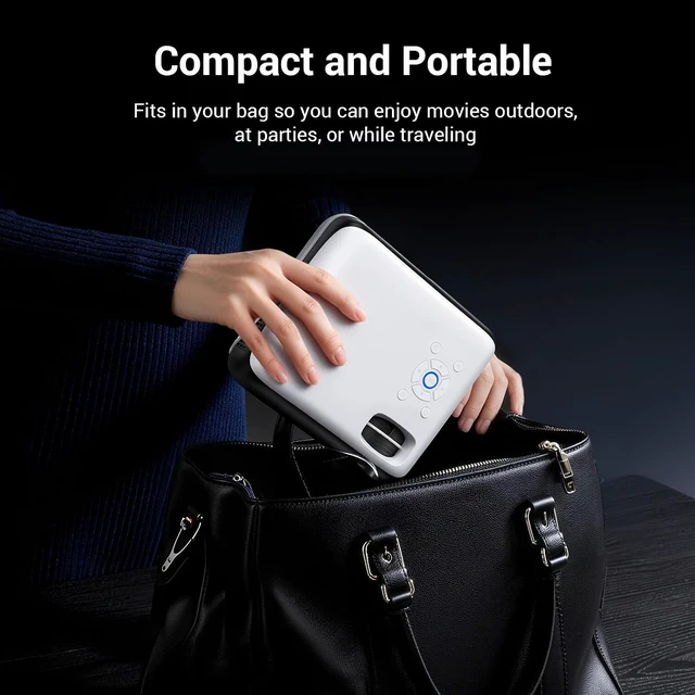 Alt view image 6 of 7 - Official Licensed Google TV Native 1080P Bluetooth Projector