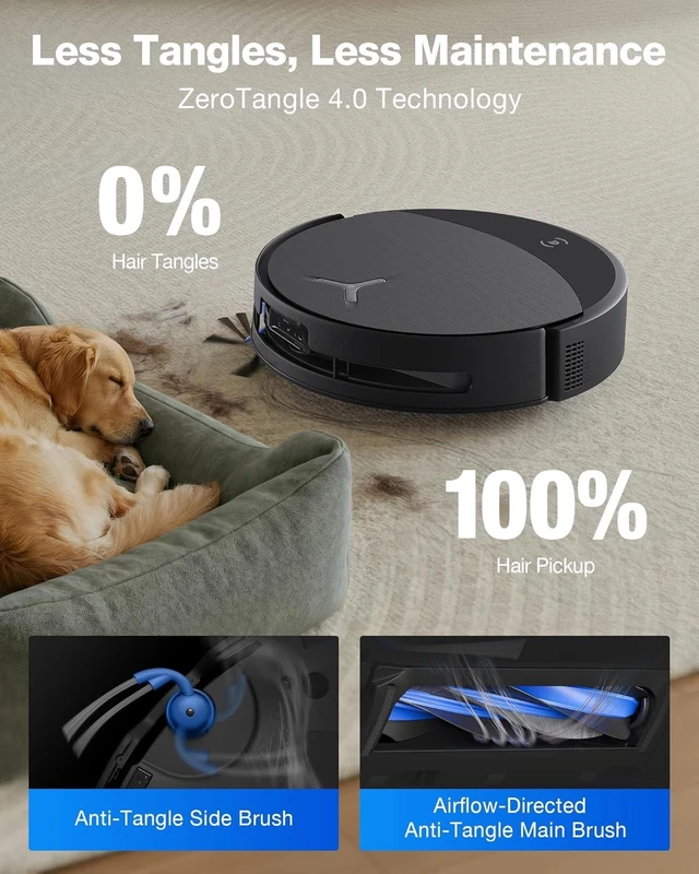 Alt view image 6 of 7 - DEEBOT T90 PRO Omni Robot Vacuum & Mop, 30000Pa Blast Suction