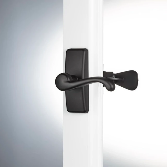 Alt view image 4 of 7 - GL Lever Handle Set for Storm & Screen Doors, Storm Door Handle Replacement, Matte Black