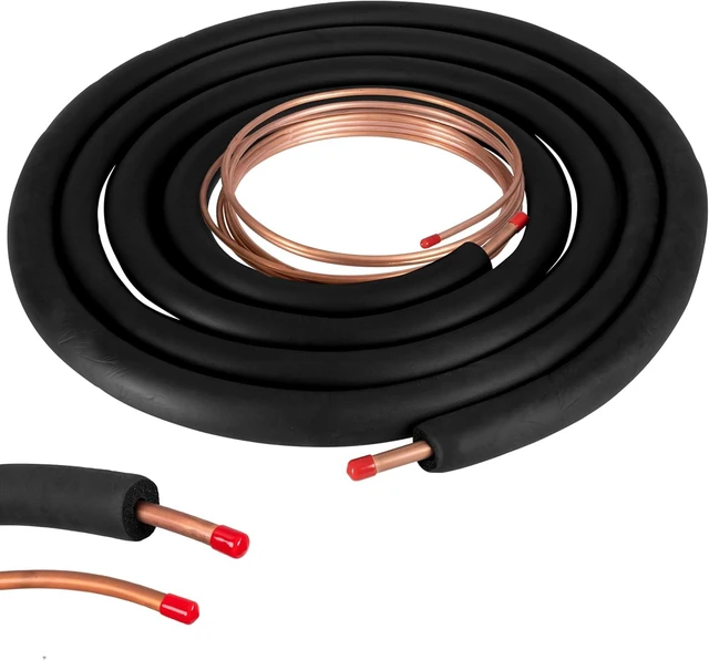Main image of HVAC Line Set Insulation, 3/4" & 3/8", 25 Ft Copper