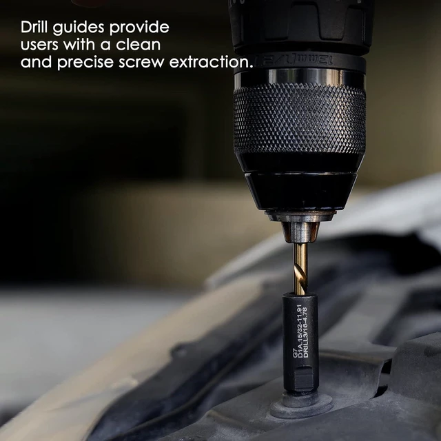 Alt view image 3 of 7 - 55-Piece Easy Out Screw Extractor Set with Broken Bolt Extractor Kit