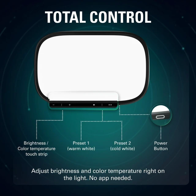 Alt view image 7 of 7 - 15" Edge-Lit LED Panel Key Light, Air MK.2
