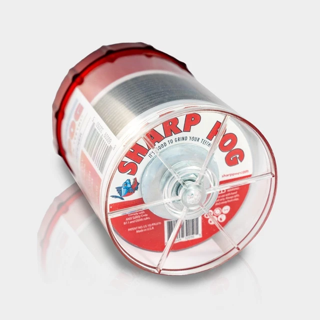 Alt view image 7 of 7 - ® Oscillating Multi-Tool Blade Sharpener Resharpens Dull High Speed Steel & Carbon Steel Oscillating Blades on All Brands