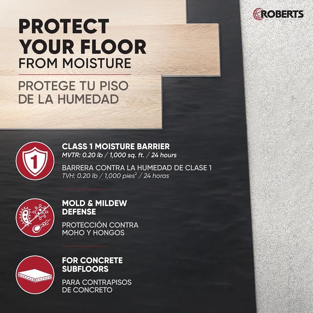 Alt view image 2 of 7 - 70-117 Moisture Barricade 6 Mil Polyethylene Film Roll, 600 sq. ft.