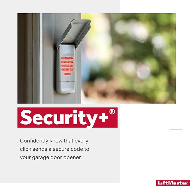 Alt view image 3 of 6 - 877LM Wireless Keypad for Openers with Yellow Learn Button (ONLY)