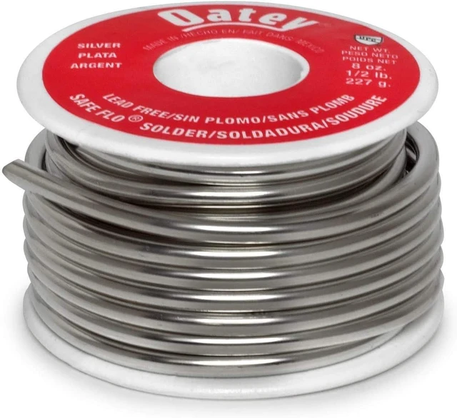 Main image of 29024 Safe Flo 0.117-Inch Ga. Bulk, Silver, 1/2 lb.