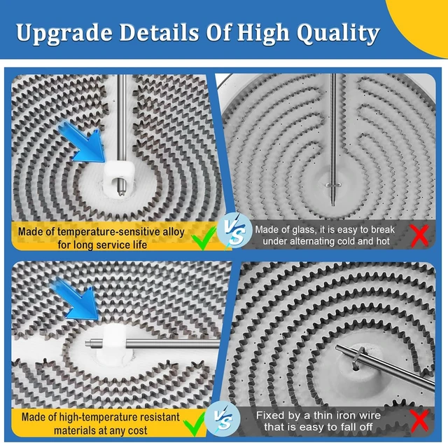Alt view image 3 of 5 - W11047722 8523692 10" Stove Element, Compatible with Whirlpool & Kenmore