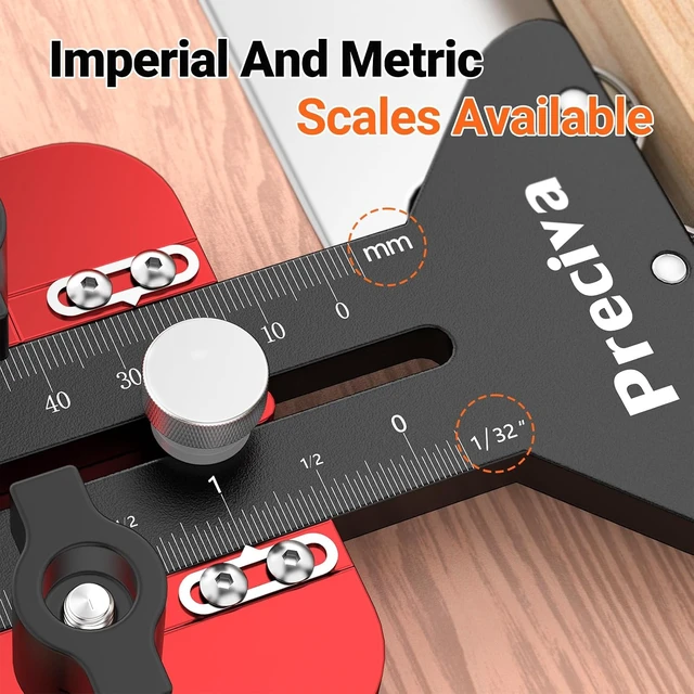 Alt view image 6 of 7 - Thin Rip Table Saw Jig with 3 Pulleys for Repetitive Narrow Strip Cuts, Fits 3/8 x 3/4 U Slot & 1/4 x 3/8 T Slot