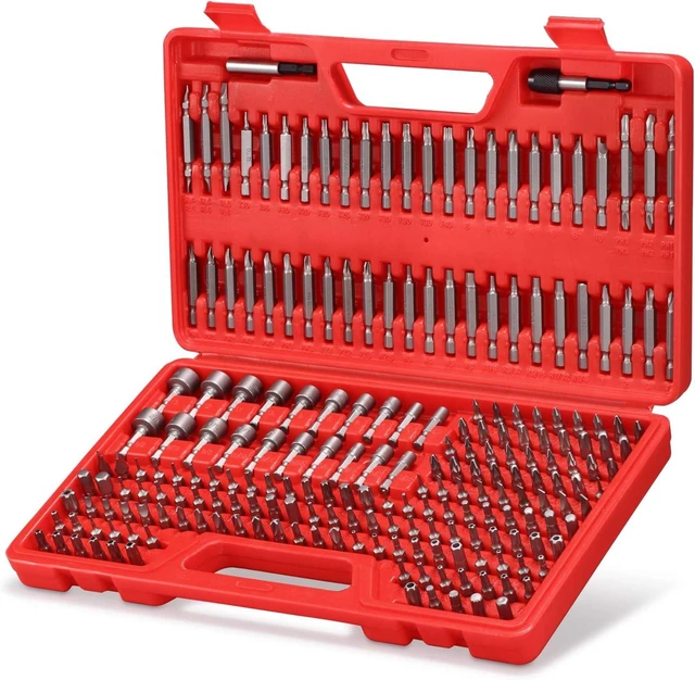 Main image of ARUCMIN 214-Piece Screwdriver Bit Set, S2 Steel with Security Bits