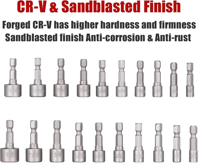 Alt view image 3 of 7 - ARUCMIN 214-Piece Screwdriver Bit Set, S2 Steel with Security Bits