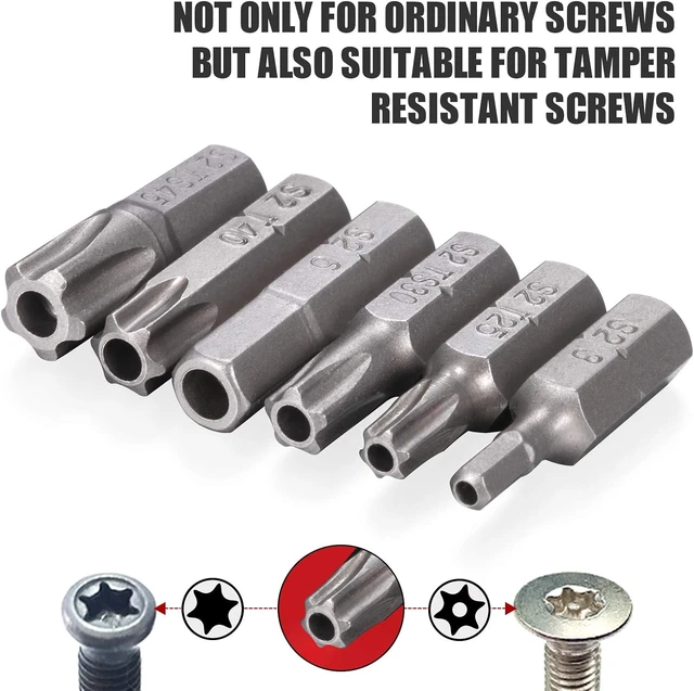Alt view image 4 of 7 - ARUCMIN 214-Piece Screwdriver Bit Set, S2 Steel with Security Bits