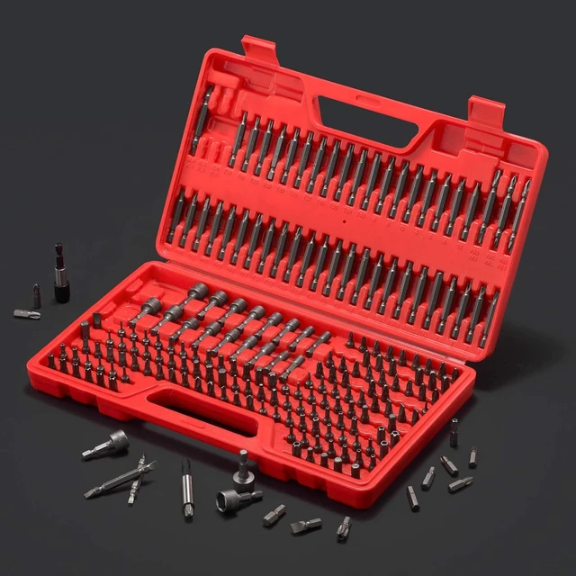 Alt view image 7 of 7 - ARUCMIN 214-Piece Screwdriver Bit Set, S2 Steel with Security Bits