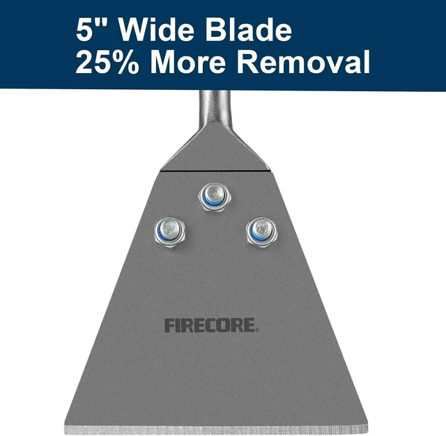 Alt view image 3 of 7 - 5" x 11" SDS Plus Floor Scraper, Tile Removal Chisel