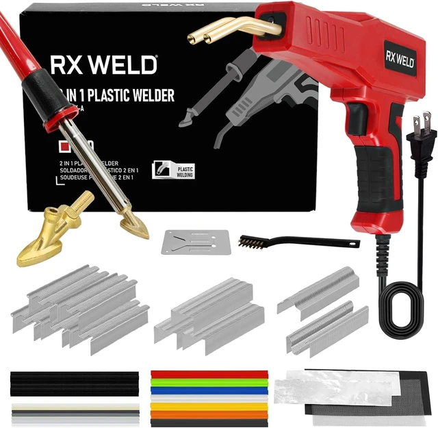 Main image of 2-in-1 Plastic Welder with 1000 PCS Hot Stapler Repair Kit