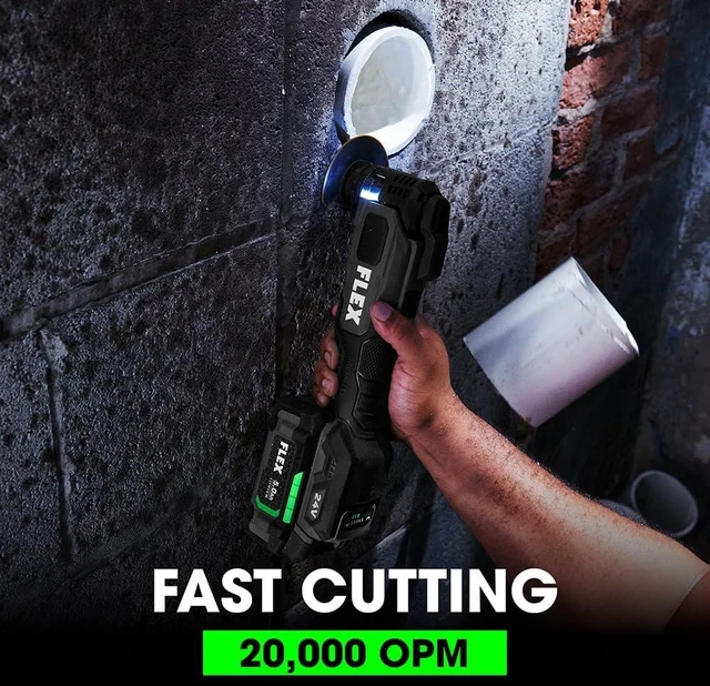 Alt view image 2 of 7 - 24V Brushless Cordless Oscillating Multi-Tool, 20,000 OPM (Battery & Charger Not Included) - FX4111-Z
