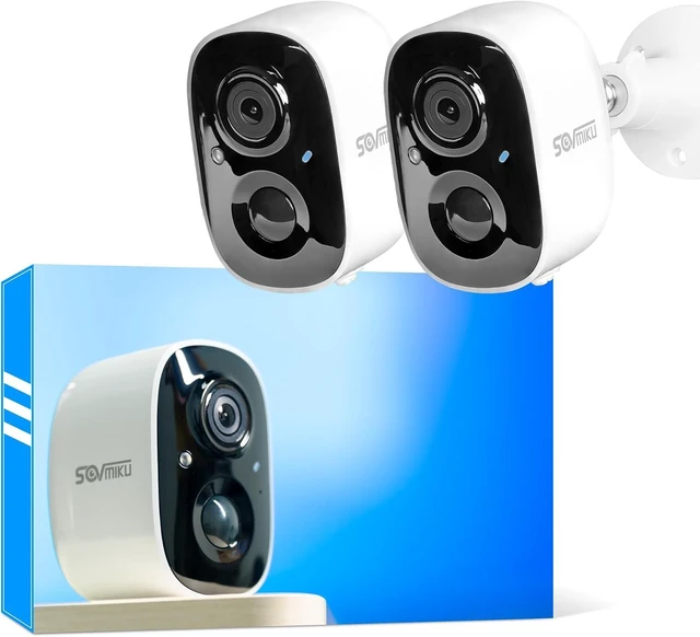 Main image of Vicohome 2K Wireless Wi-Fi Security Camera, Indoor/Outdoor, Battery Powered with PIR Motion, Two-Way Audio & Color Night Vision