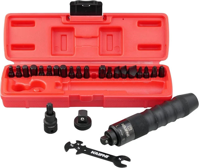 Main image of K504 Heavy Duty Manual Impact Driver Set, 3/8" & 1/2", 25-Piece