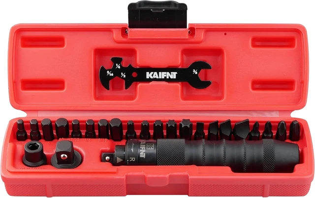 Alt view image 2 of 5 - K504 Heavy Duty Manual Impact Driver Set, 3/8" & 1/2", 25-Piece